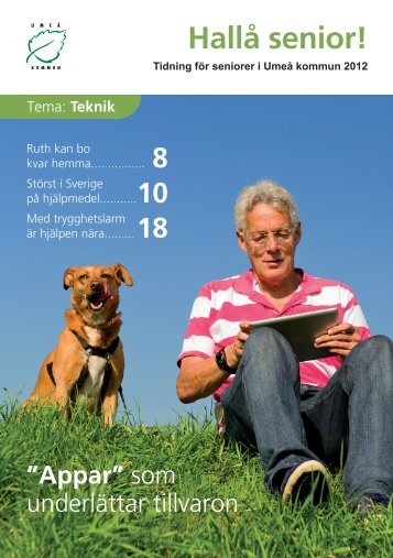 Hallå senior 2012 (tema Teknik) (pdf) - Umeå