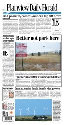 Plainview Daily Herald - The Unger Memorial Library - MyPlainview ...
