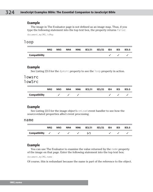 JavaScript Examples Bible - UserWorks Technologies