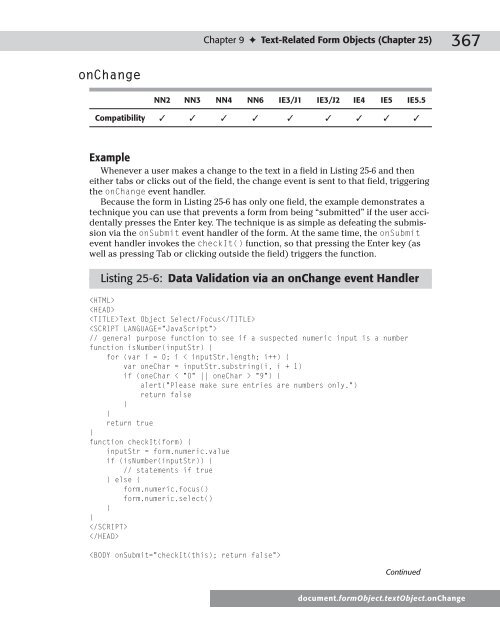 JavaScript Examples Bible - UserWorks Technologies