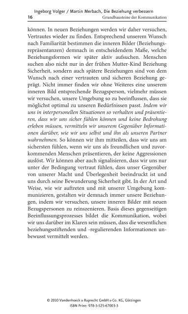 und Leseprobe (PDF) - Vandenhoeck & Ruprecht