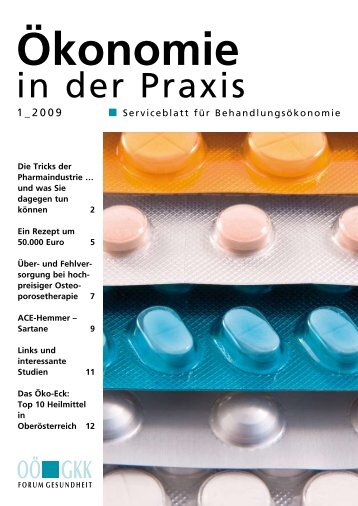 Download Ökonomie in der Praxis 1/2009 - OÖGKK