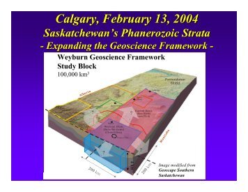 Saskatchewan's Phanerozoic Strata - Western Canada Sedimentary ...