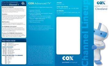 cox pdf View and download cox mini box setup manual online mini box set-top boxes pdf manual download. cox pdf View and download cox mini box setup manual online mini box set-top boxes pdf manual download.
