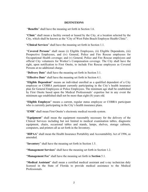 Agenda Cover Memorandum for 02/ - City of West Palm Beach