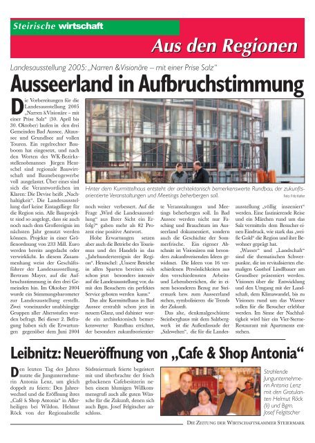 Bezirke Referate Leserdienst Wirtschaftskammer Steiermark