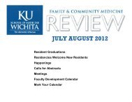 July - KU School of Medicine–Wichita