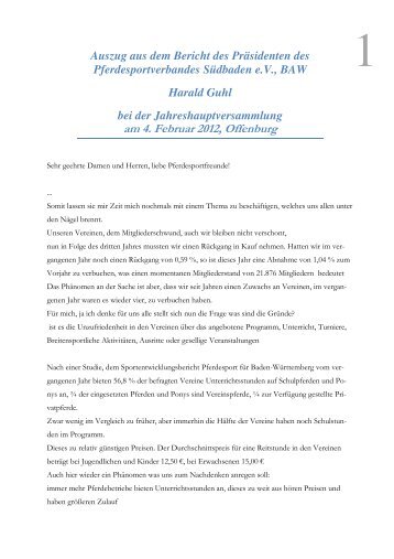 LV BAW - Bericht d Präsidenten Harald Guhl - Febr. 2012.d