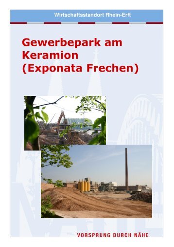 Exponata Frechen - Wirtschaftsförderung Rhein-Erft GmbH