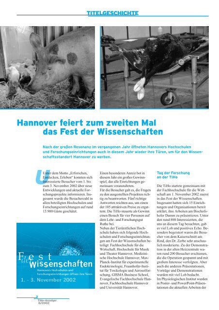 Heft 8/2002 - VET-MAGAZIN.com