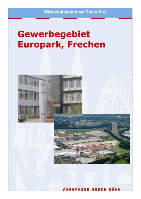 Gewerbegebiet Europark, Frechen - Wirtschaftsförderung Rhein-Erft ...
