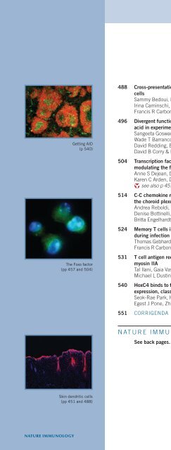 Nature Immunology