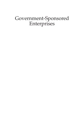 Government-Sponsored Enterprises - Thomas H. Stanton