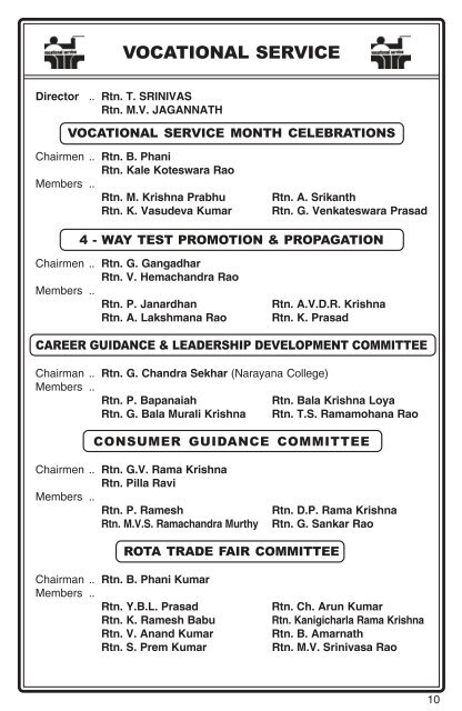 2012 - 13 - Rotary Club of Vijayawada Mid Town