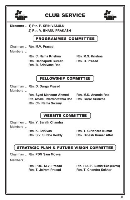 2012 - 13 - Rotary Club of Vijayawada Mid Town