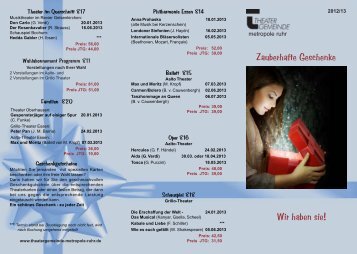 als PDF-Datei downloaden - Theatergemeinde Essen - Metropole ...
