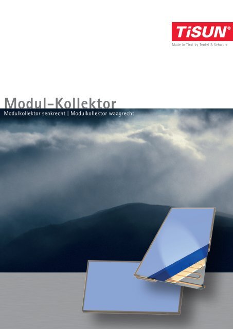 Solartechnik Modul-Kollektor Tisun