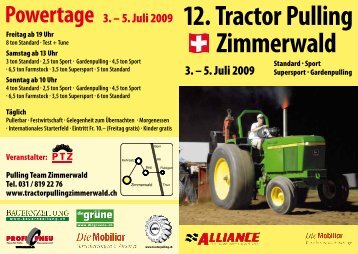 12. Tractor Pulling Zimmerwald