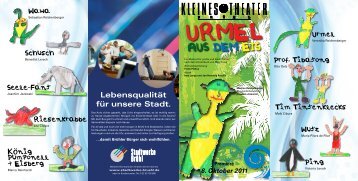 Urmel_Programm_Klein.pdf - Kleines Theater Brühl e.V.