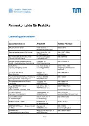 Aushang A4hoch farbig - Lehrstuhl für Verkehrswegebau - TUM