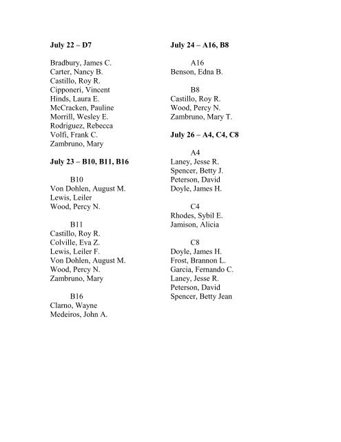 MODESTO BEE DEATH INDEX - Stanislaus County Library