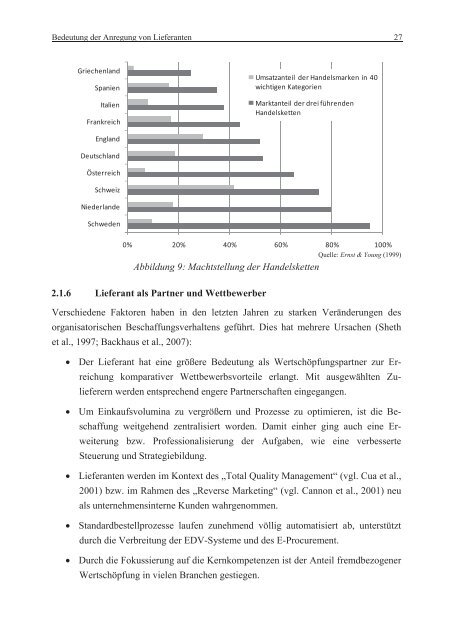 Gewinnung neuer Produktideen durch Anregung von Lieferanten