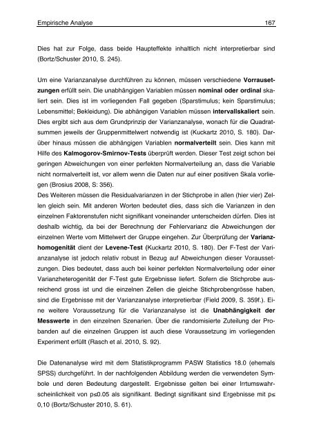 Der Einfluss einer Sparnotwendigkeit auf das Käuferverhalten