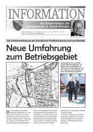 Amtsblatt 05/2007 - Marktgemeinde St. Andrä-Wördern
