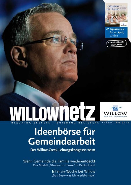 ideenbörse für gemeindearbeit - Willow Creek