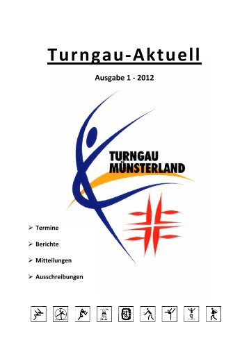 Turngau-Aktuell Ausgabe 1 - 2012 - Turngau Münsterland