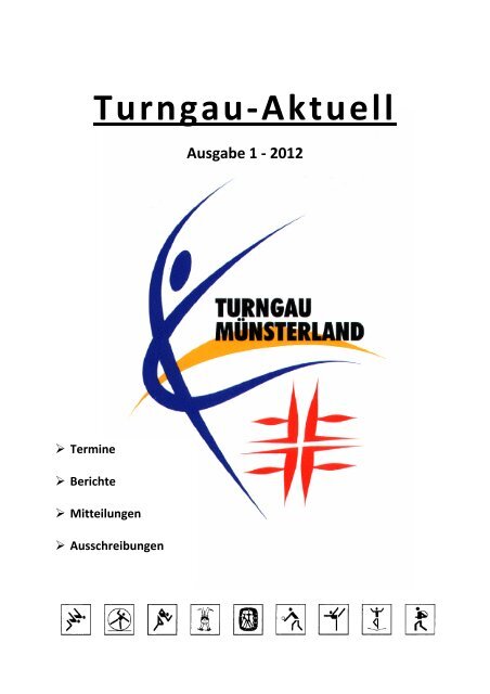 Turngau-Aktuell Ausgabe 1 - 2012 - Turngau Münsterland