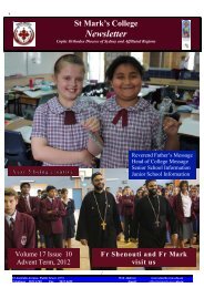 10 Newsletter 9th November 2012 - Saint Mark's Coptic Orthodox ...