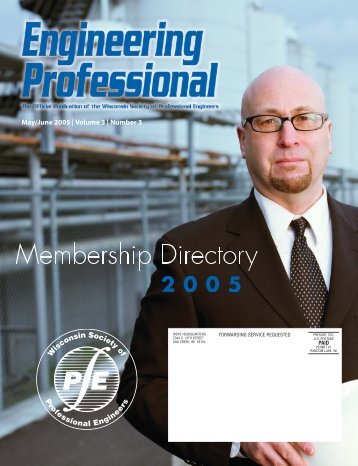 forwarding service requested - Wisconsin Society of Professional ...