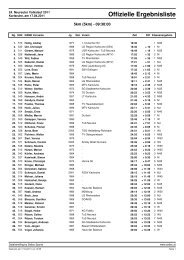 2011 - Gesamtergebnisse - TuS Neureut