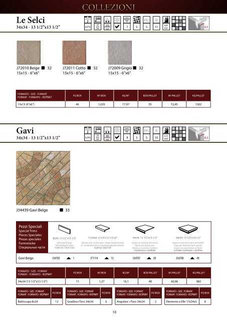 Gres porcellanato smaltato • Glazed porcelain stoneware• Gres ...