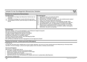 Bildnerisches Gestalten - fgb.ch