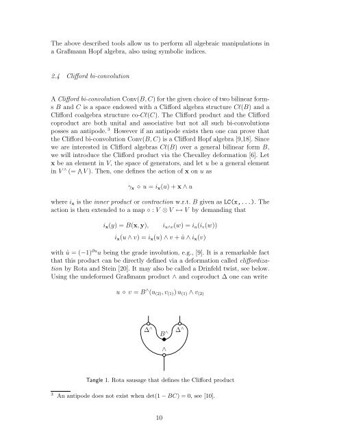 CLIFFORD AND GRASSMANN HOPF ALGEBRAS VIA THE ...