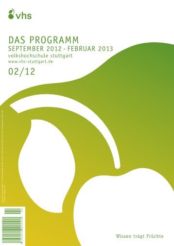 vhs programm H-2012 - Volkshochschule Stuttgart