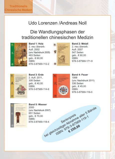 Verlagsprogramm 2011, Verlag Müller & Steinicke München