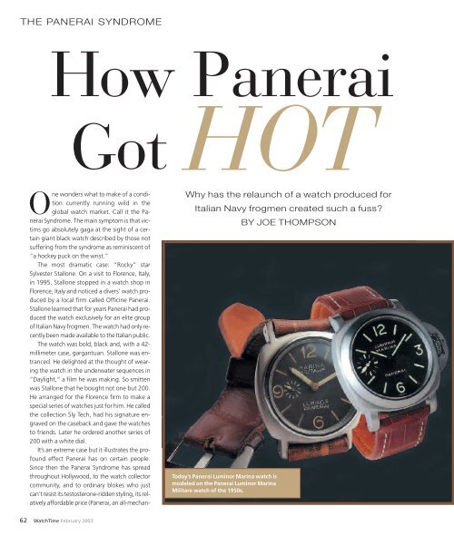 Richemont  WatchTime - USA's No.1 Watch Magazine