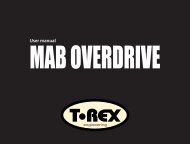 MAB OVERDRIVE - T-Rex Engineering