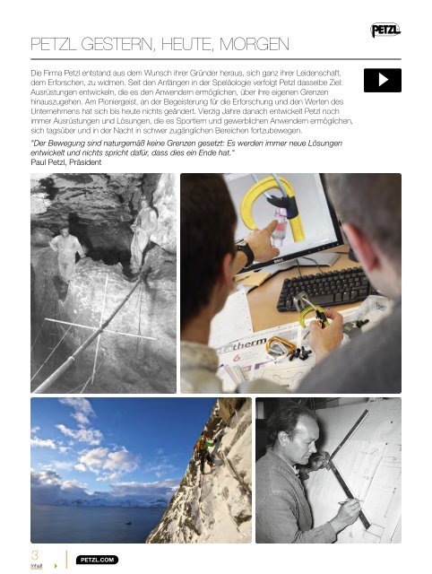 Petzl Sport Katalog 2012 PDF herunterladen  - Krah.com