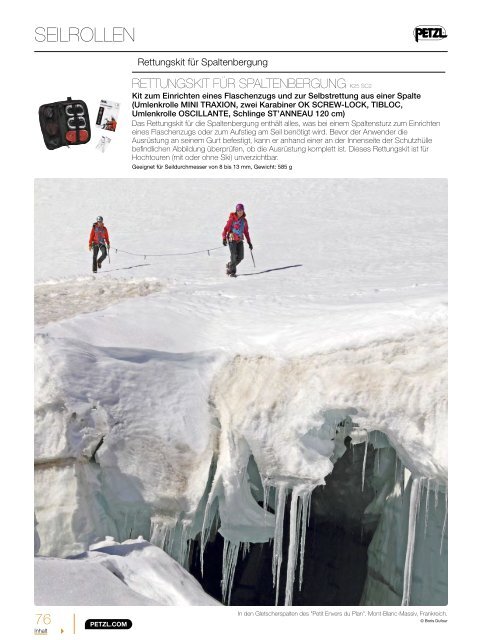 Petzl Sport Katalog 2012 PDF herunterladen  - Krah.com