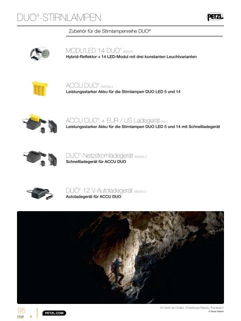 Petzl Sport Katalog 2012 PDF herunterladen  - Krah.com