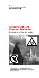 Elektromagnetische Felder am Arbeitsplatz