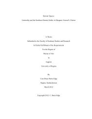 Sinister Spaces: Liminality and the Southern Ontario Gothic in ...