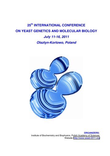 25th International Conference on Yeast Genetics