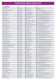 3310 Medlemsliste juli 2012.indd - Norpark