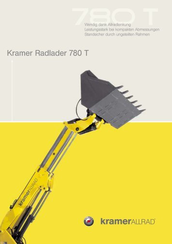 Kramer Radlader 780 T