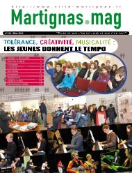 Martignas.Mag mars 2012 - Mairie de Martignas-sur-Jalle